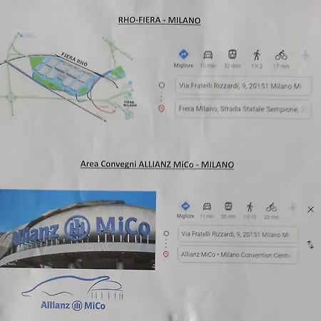 Vendégház Villino Liber Milánó